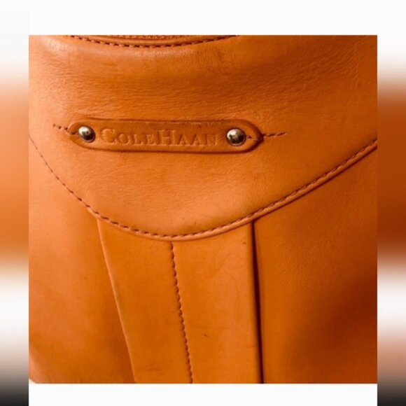 Cole Haan Orange Shoulder Bag - Picture 4 of 7